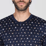 Pigiama Serafino Uomo Lungo Julipet JAL685 - Biancheria da sogno Pedata