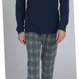 Pigiama Serafino Uomo Punto Milano Ragno U986N1 - Biancheria da sogno Pedata