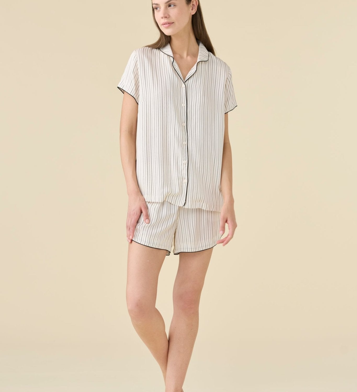 Pigiama T. Uomo Corto Donna Noi Di Notte FA9656 - Biancheria da sogno Pedata