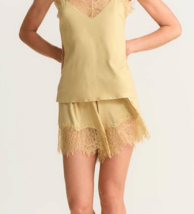 Pigiama Top+Shorts Donna Viscosa Pepita 4041 Sveva - Biancheria da sogno Pedata