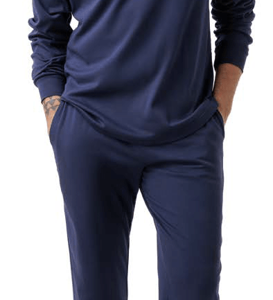 Pigiama Uomo Caldo Cotone Jamas IJ9455 - Biancheria da sogno Pedata