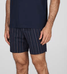 Pigiama Uomo Corto Serafino Julipet JAC480 Maiori - Biancheria da sogno Pedata