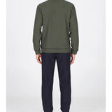 Pigiama Uomo Girocollo Felpato Julipet Ginza - Biancheria da sogno Pedata