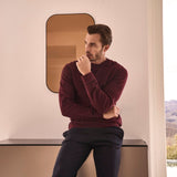 Pigiama Uomo Girocollo Felpato Julipet Ginza - Biancheria da sogno Pedata