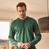 Pigiama Uomo Nettuno Serafino Tuta Julipet JAL393 - Biancheria da sogno Pedata