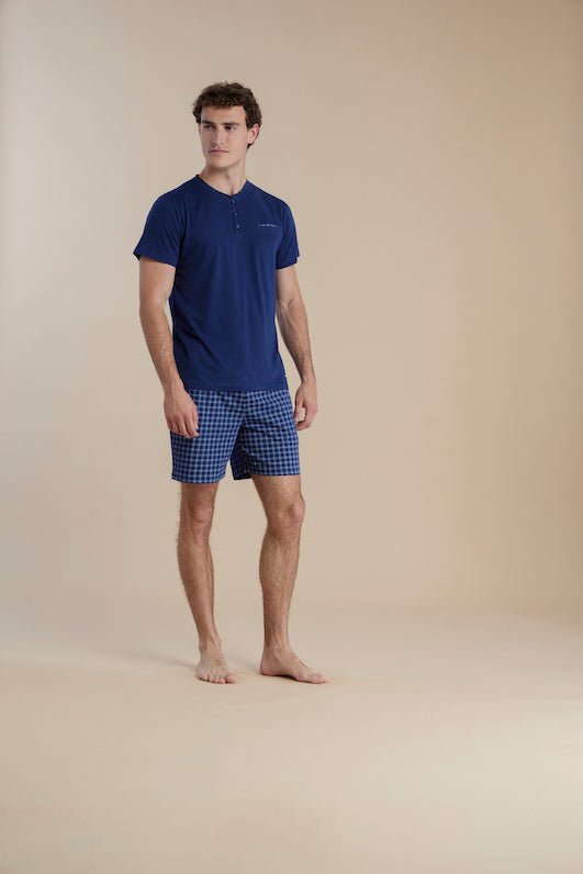 Pigiama Uomo Noi di Notte FC3056 - Biancheria da sogno Pedata