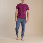 Pigiama Uomo Noi di Notte FC3057 - Biancheria da sogno Pedata