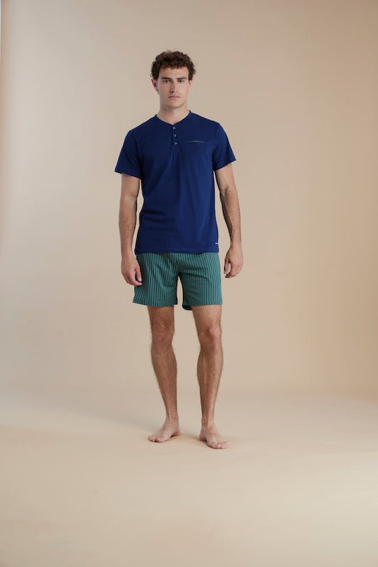 Pigiama Uomo Noi di Notte FC3063AS - Biancheria da sogno Pedata