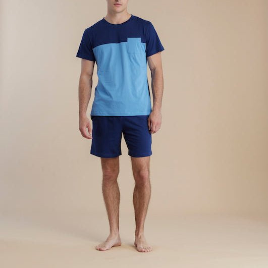 Pigiama Uomo Noi di Notte FC3076AS - Biancheria da sogno Pedata