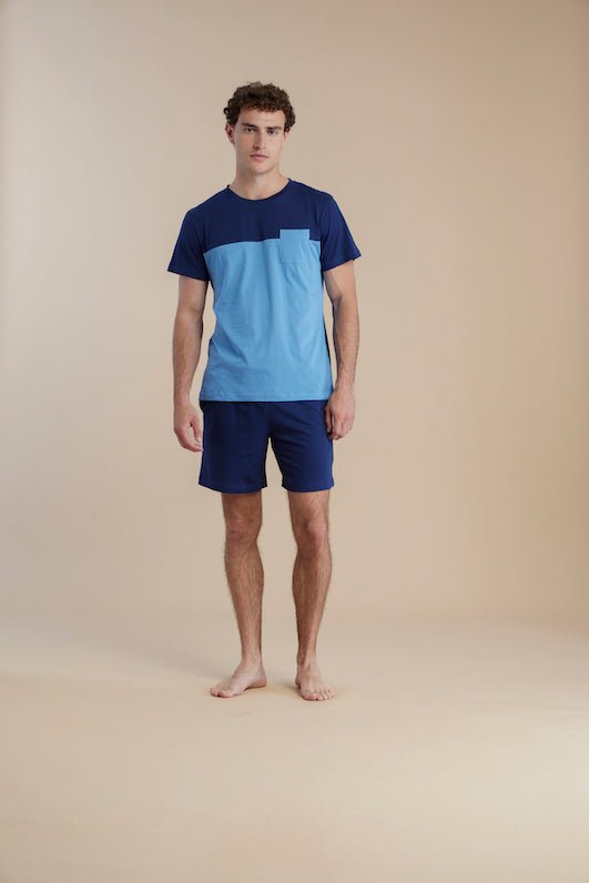 Pigiama Uomo Noi di Notte FC3076AS - Biancheria da sogno Pedata