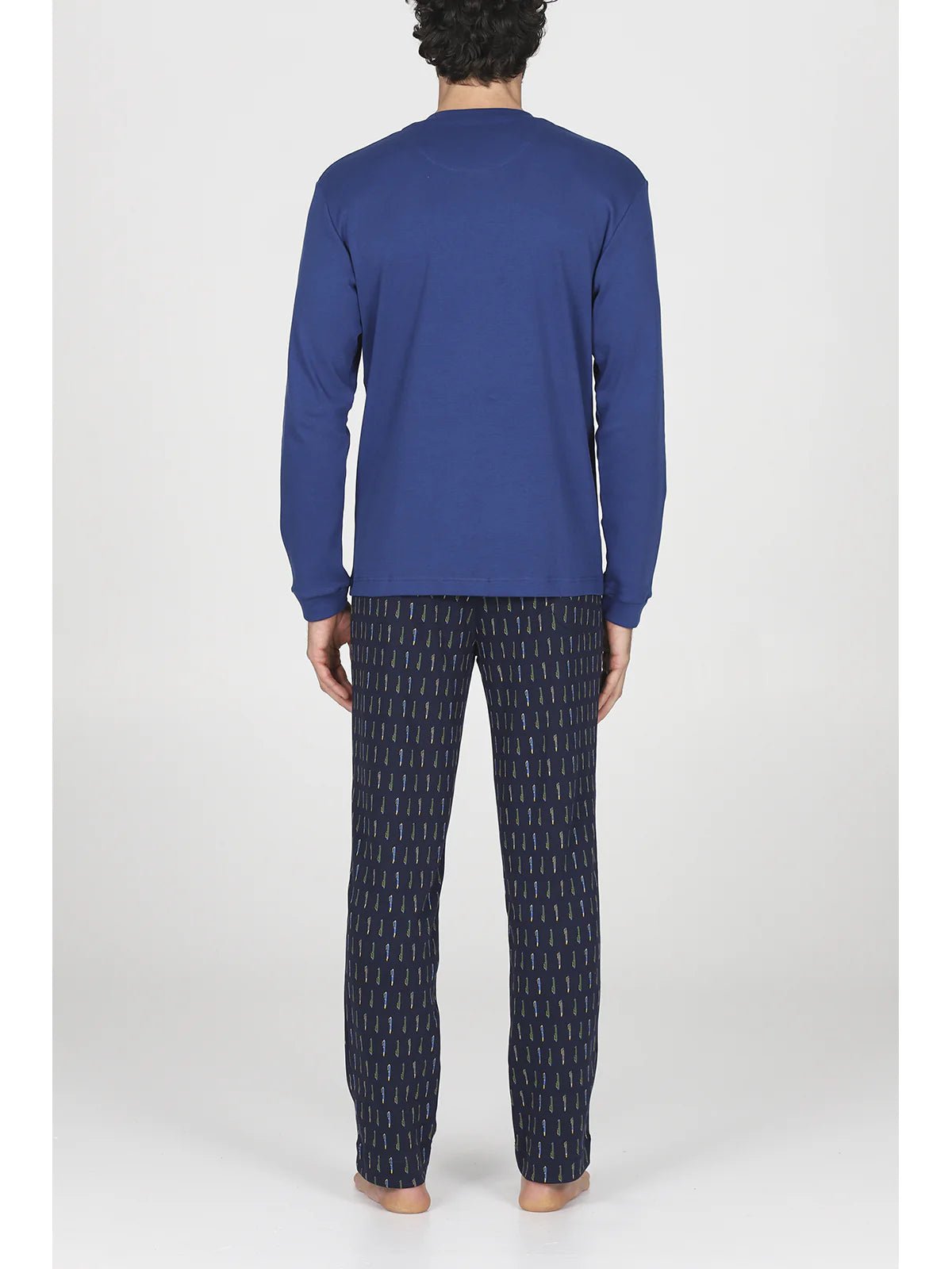 Pigiama Uomo Serafino C. Cotone Julipet Nogara - Biancheria da sogno Pedata