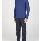 Pigiama Uomo Serafino C. Cotone Julipet Nogara - Biancheria da sogno Pedata