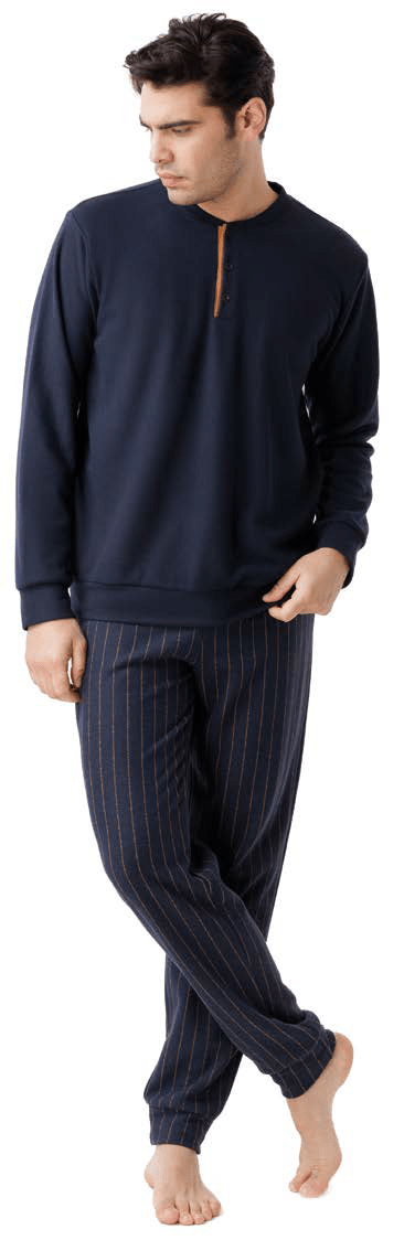 Pigiama Uomo Serafino IJ9473 - Biancheria da sogno Pedata