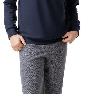 Pigiama Uomo Serafino Punto Milano Jamas IJ9477 - Biancheria da sogno Pedata