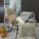 Plaid 140x170 In Lana Dondi Golf Club - Biancheria da sogno Pedata
