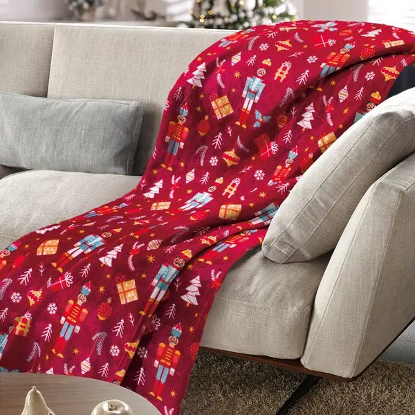 Plaid 140x200 Vallesusa Natalizio - Biancheria da sogno Pedata