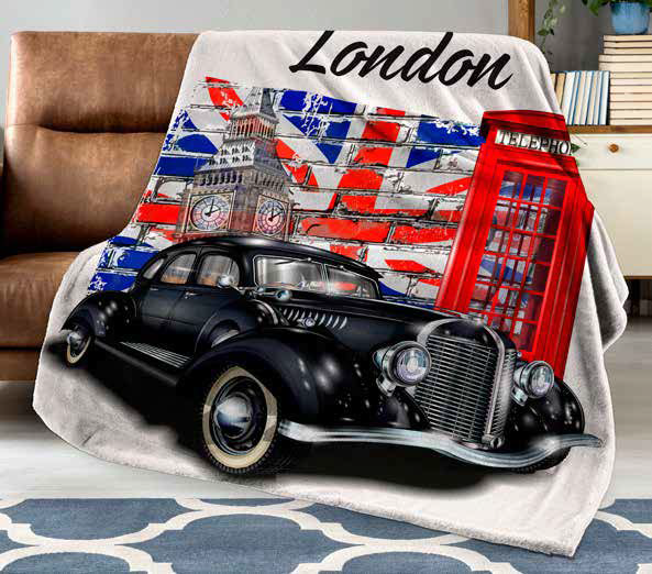 Plaid 150x200 in pile GFFerrari Silk - Biancheria da sogno Pedata