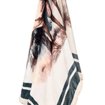 Plaid con Scatola Nuvole di Stoffa 130x160cm - Bosco Incantato - Biancheria da sogno Pedata