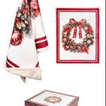 Plaid con Scatola Nuvole di Stoffa 130x160cm - Christmas is Coming - Biancheria da sogno Pedata