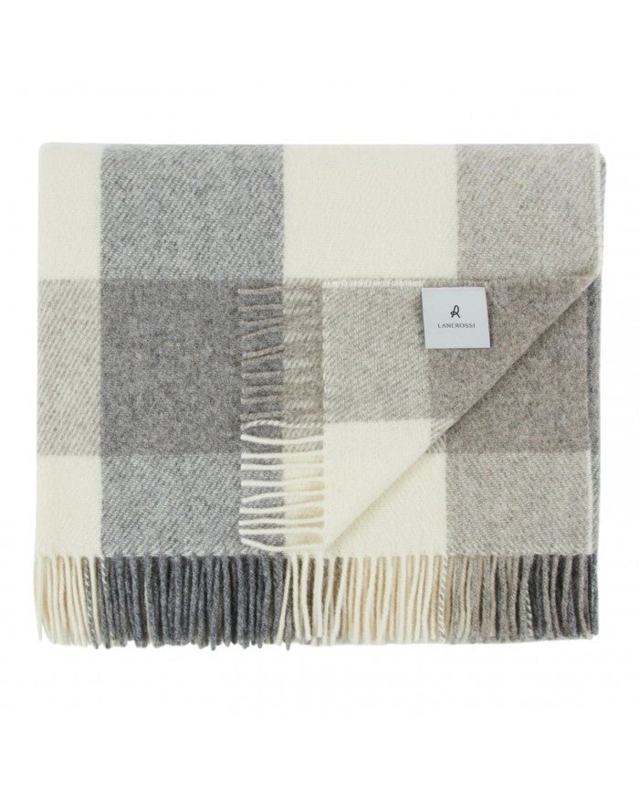 Plaid in Lana Matrimoniale 220x250 Lanerossi Adamello - Biancheria da sogno Pedata