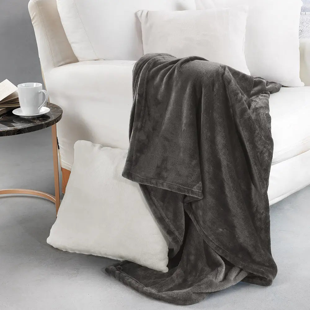 Plaid Matrimoniale 200x230 Vallesusa Flannel - Biancheria da sogno Pedata