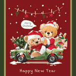 Plaid Singolo 130x160 Linea Oro Natale - Biancheria da sogno Pedata