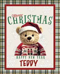 Plaid Singolo 130x160 Linea Oro Natale - Biancheria da sogno Pedata