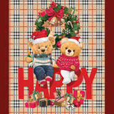 Plaid Singolo 130x160 Linea Oro Natale - Biancheria da sogno Pedata