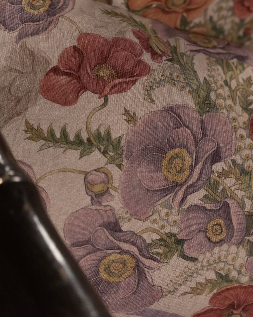 Poppy Tovaglia Di Lino Tessitura Toscana 12 posti - Biancheria da sogno Pedata