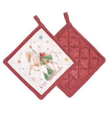 Presina Nuvole di Stoffa 18x18cm - La Giostra di Amelie - Biancheria da sogno Pedata