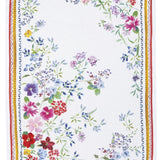 Primula Rosso Canovaccio da Cucina in Lino Tessitura Toscana - Biancheria da sogno Pedata