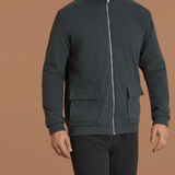 Ragno Giacca con Zip in Cachemere Soft Touch Uomo UA87G7 - Biancheria da sogno Pedata