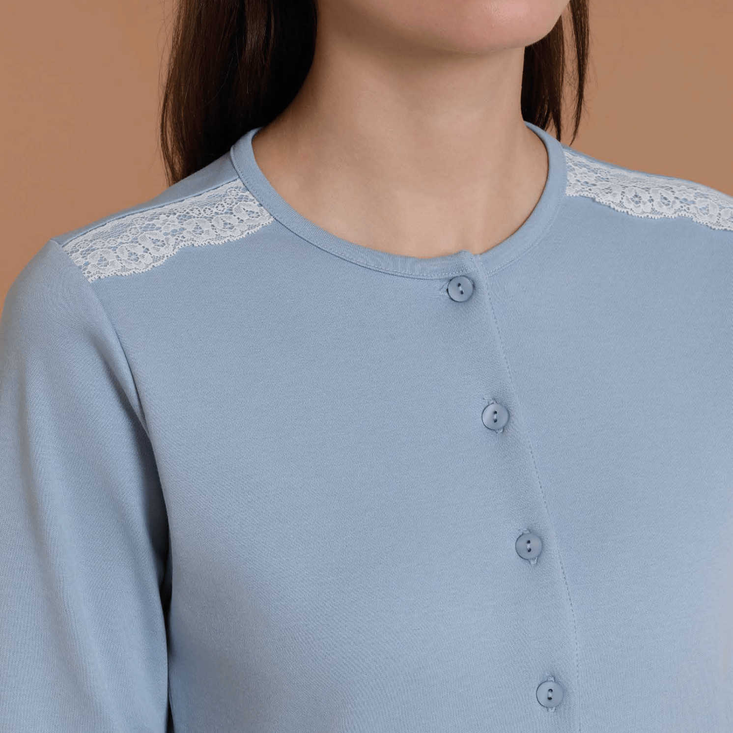 Ragno Pigiama Donna Serafino in C. Cotone DR94N1 - Biancheria da sogno Pedata