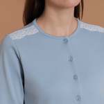 Ragno Pigiama Donna Serafino in C. Cotone DR94N1 - Biancheria da sogno Pedata