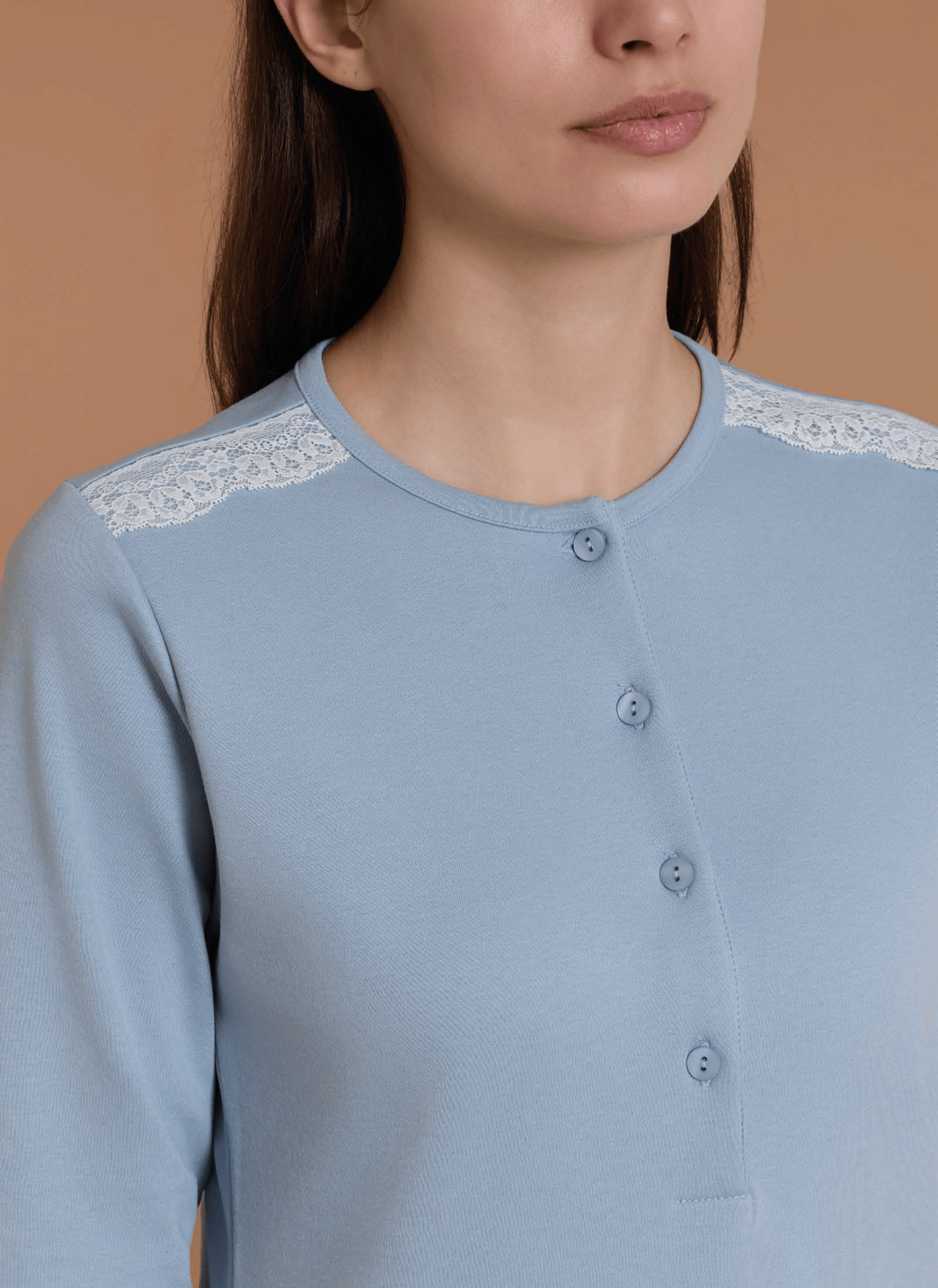 Ragno Pigiama Donna Serafino in C. Cotone DR94N1 - Biancheria da sogno Pedata