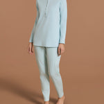 Ragno Pigiama Serafino Donna C. Cotone DT77N1 - Biancheria da sogno Pedata