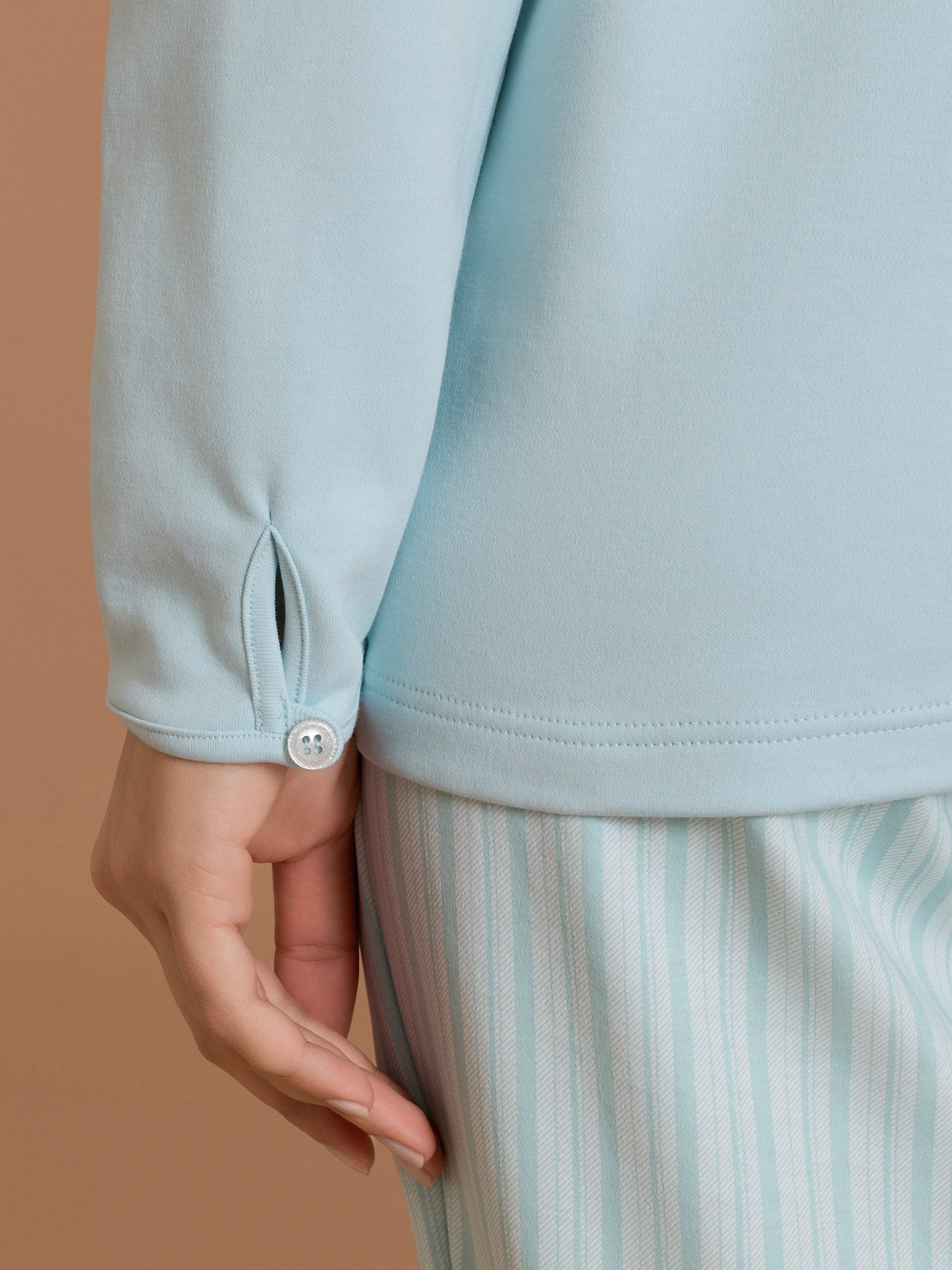 Ragno Pigiama Serafino Donna C. Cotone DT77N1 - Biancheria da sogno Pedata