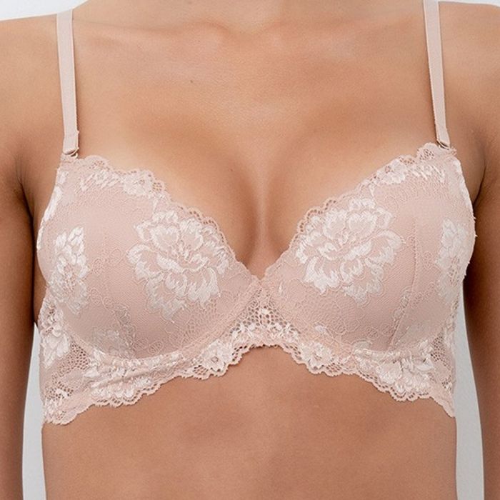 Reggiseno Formedouble Lormar Desiderio Pizzo - Biancheria da sogno Pedata