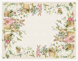 Runner 45x150cm in Cotone Linea Oro Pasquale - Biancheria da sogno Pedata