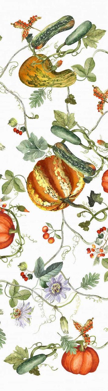 Runner 45x170 in Cotone Tessitura Toscana Telerie Kurbis - Biancheria da sogno Pedata