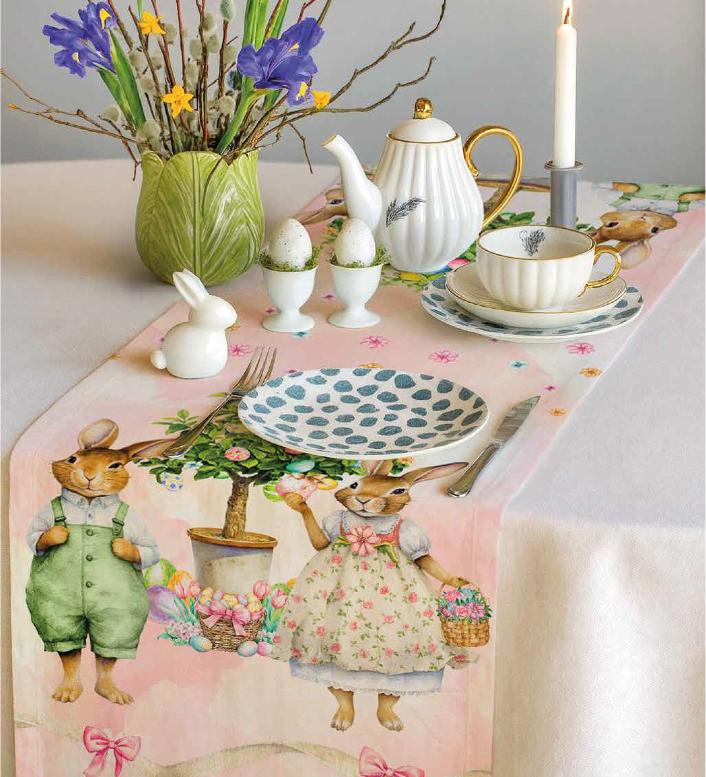 Runner 47x140 Maestri Cotonieri Pasquale - Biancheria da sogno Pedata