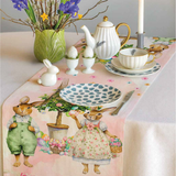 Runner 47x140 Maestri Cotonieri Pasquale - Biancheria da sogno Pedata