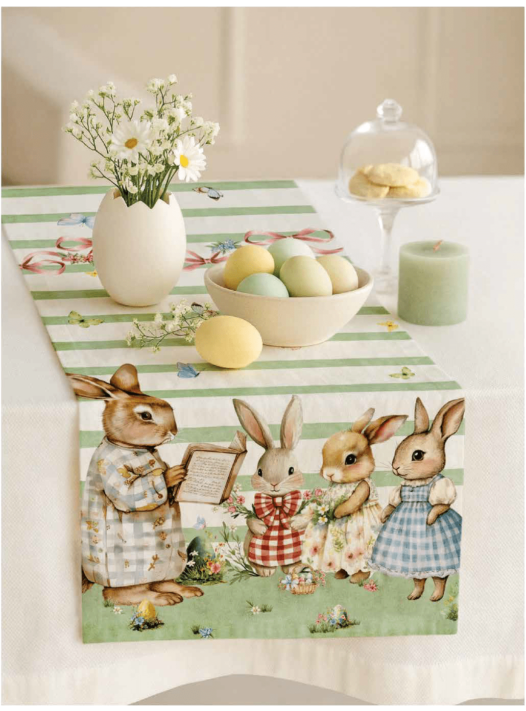 Runner 47x140 Maestri Cotonieri Pasquale - Biancheria da sogno Pedata