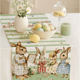 Runner 47x140 Maestri Cotonieri Pasquale - Biancheria da sogno Pedata