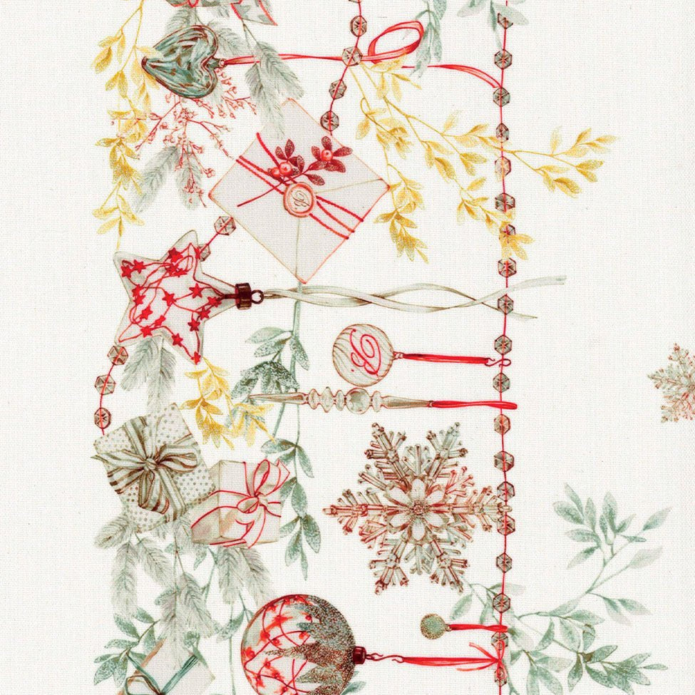 Runner 50x150 Blumarine Bianco Natale - Biancheria da sogno Pedata
