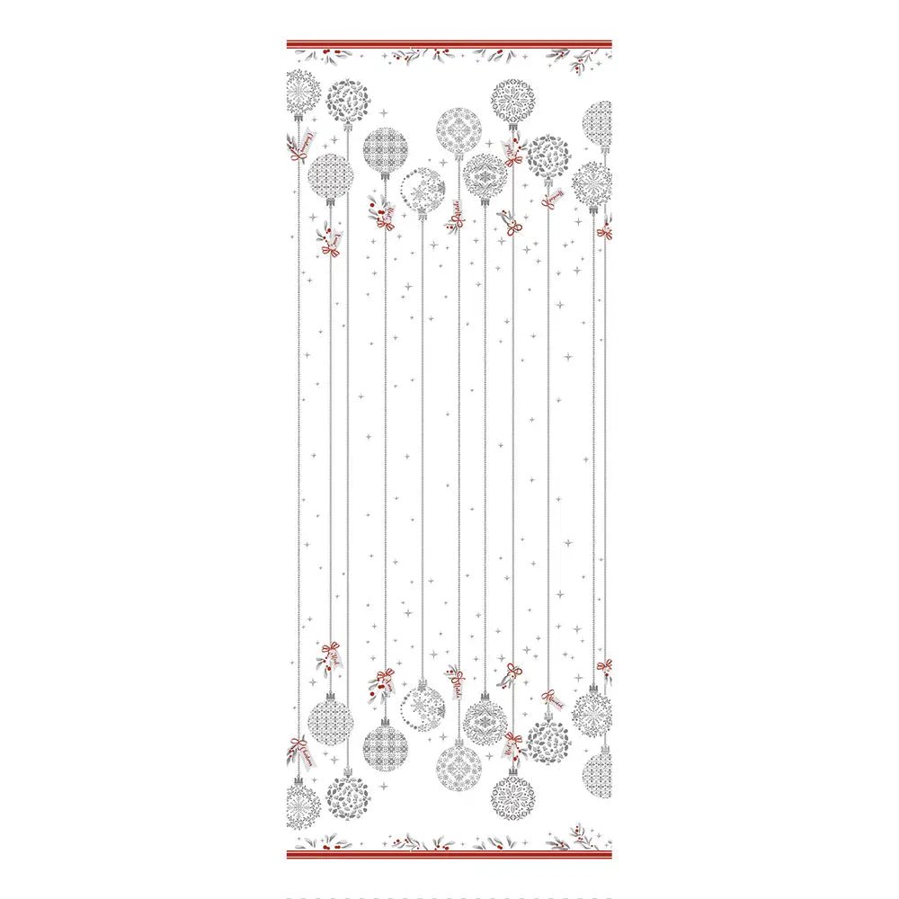 Runner 50x150cm Natalizio Vallesusa Sparkling - Biancheria da sogno Pedata