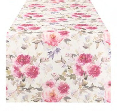 Runner Demetra Fiorita Nuvole di Stoffa - Biancheria da sogno Pedata