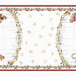 Runner In Lino 45x170 Tessitura Toscana Telerie Noel Gourmand - Biancheria da sogno Pedata