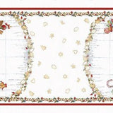 Runner In Lino 45x170 Tessitura Toscana Telerie Noel Gourmand - Biancheria da sogno Pedata
