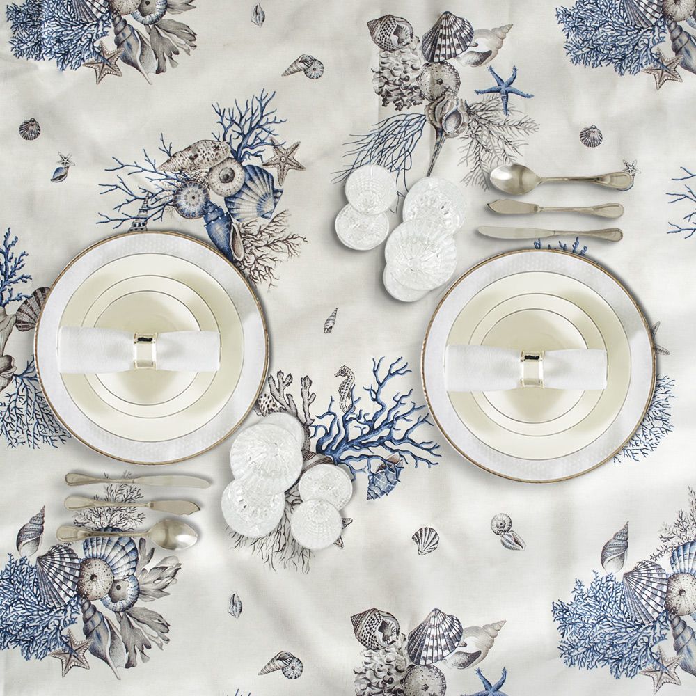 Servizio Da Tavola Maestri Cotonieri Coralli - Biancheria da sogno Pedata